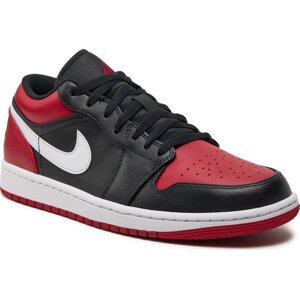 Boty Nike Air Jordan 1 Low 553558 066 Black/Gym Red/White