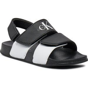 Sandály Calvin Klein Jeans V1X2-80920-1172 S Black/White X001