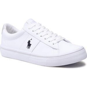 Sneakersy Polo Ralph Lauren Sayer RF104131 White Tumbled/Grey w/ Navy PP