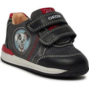 Sneakersy Geox B Rishon B. C B260RC 08522 C0005 Black/Dk Grey