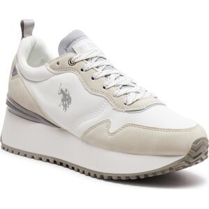 Sneakersy U.S. Polo Assn. Bayle001 BAYLE001W/4NH1 Whi