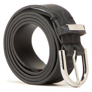 Dámský pásek Calvin Klein Round Belt 25mm Mono K60K608111 0GJ