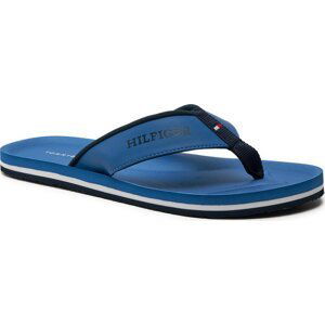 Žabky Tommy Hilfiger Comfort Hilfiger Beach Sandal FM0FM05029 Antique Blue C2Y