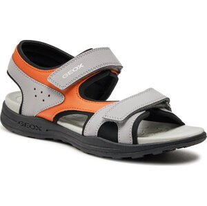 Sandály Geox J Vaniett Boy J455XC 015CE C0036 D Grey/Orange