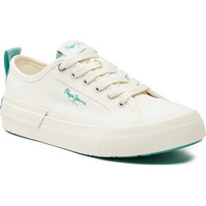 Sneakersy Pepe Jeans Allen Band W PLS31557 White 800