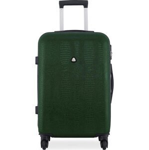 Velký kufr Semi Line T5637-6 Zelená