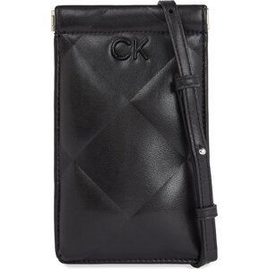 Pouzdro na mobil Calvin Klein Quilt K60K611702 Ck Black BEH