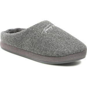 Bačkory Tommy Hilfiger Home Slipper Felt FW0FW06715 Dark Ash PTY