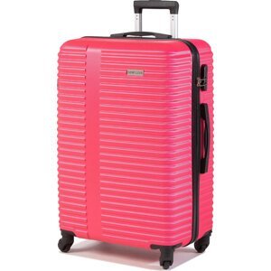 Velký kufr Semi Line T5502-5 Růžová