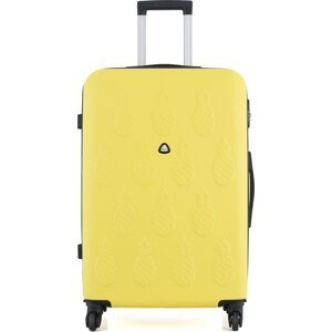 Velký kufr Semi Line T5571-5 Žlutá