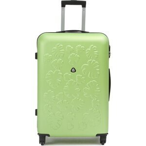 Velký kufr Semi Line T5568-5 Zelená