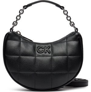 Kabelka Calvin Klein Square Quilt Chain Mini Bag K60K612020 Černá