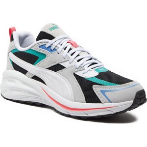 Sneakersy Puma 395295 08 PUMA Black-PUMA White-Silver Mist-Sparkling Green