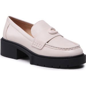 Loafersy Coach Leah CB990 Chalk