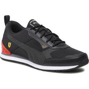 Sneakersy Puma Ferrari Track Racer 306858 01 Black/Black/Saffron