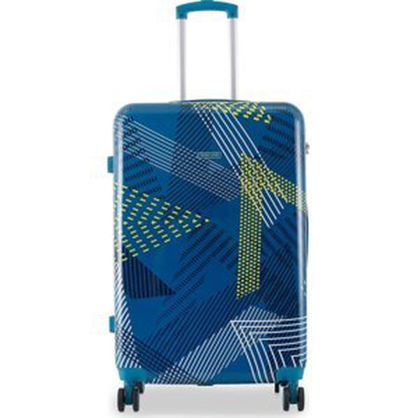 Velký kufr Semi Line T5652-3 Modrá