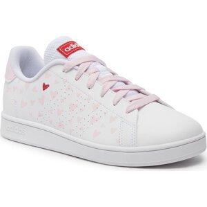 Boty adidas Advantage Kids IE0242 Ftwwht/Clpink/Betsca