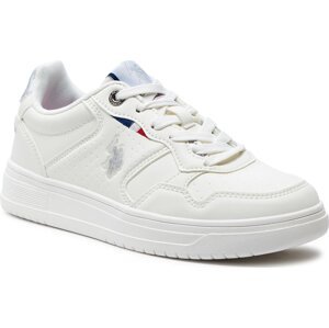 Sneakersy U.S. Polo Assn. Kosmo002B Club KOSMO002W/4Y2 Whi/Sil02