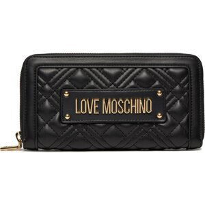 Velká dámská peněženka LOVE MOSCHINO JC5600PP0ILA0000 Nero Gal Oro