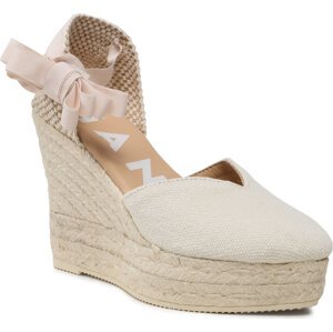 Polobotky Manebi Shaped Wedge Espadrilles O 7.0 WH White