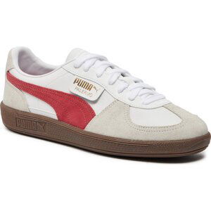 Sneakersy Puma Palermo Lth 396464-05 Puma White/Vapor Gray/Club Red