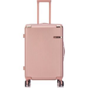 Střední kufr Semi Line T5664-4 Růžová