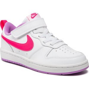 Boty Nike Court Borough Low 2 (Psv)BQ5451 111 White/Hyper Pnk/Fuchsia Glow