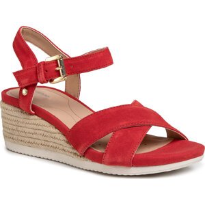 Espadrilky Geox D Ischia Corda C D02HHC 00022 C7000 Red