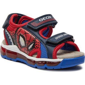 Sandály Geox J Sandal Android Boy J450QB 014CE C0735 M Navy/Red