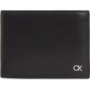 Velká pánská peněženka Calvin Klein Metal Ck K50K511689 Ck Black BEH
