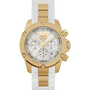 Hodinky Plein Sport Hurricane PSDBA0423 White/Gold