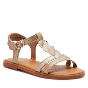 Sandály Geox J Sandal Karly Girl J4535H 0NFQD C2010 S Platinum