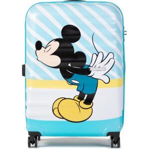 Střední kufr American Tourister Wavebreaker Disney 85670-8624-1CNU Mickey Blue Kiss
