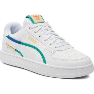 Sneakersy Puma Caven 2.0 Ready, Set, Better Jr 395648-01 Puma White/Cobalt Glaze/Sparkling Green