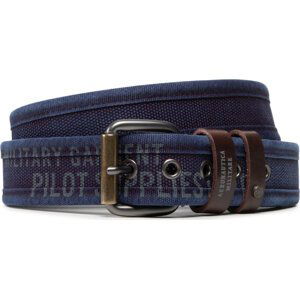 Pánský pásek Aeronautica Militare 221CI278CT2925 Blu Navy 08184