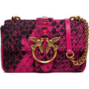 Kabelka Pinko Love One Mini Cl 100059 A17A Fuxia/Nero/Antique Gold