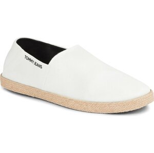 Espadrilky Tommy Jeans Tjm Espadrille Street EM0EM01386 Ecru YBL