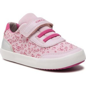 Sneakersy Geox B Gisli G. A B021MA 01054 C0799 S Pink/Fuchsia