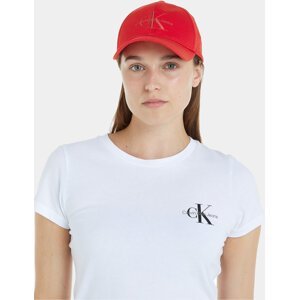 Kšiltovka Calvin Klein Jeans Monogram Cap K60K610280 Fiery Red XA7