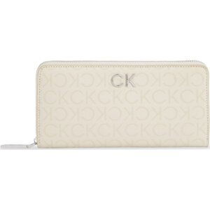 Velká dámská peněženka Calvin Klein Ck Daily Lg Z/A Wallet_Epi Mono K60K611771 Stoney Beige Epi Mono PEA