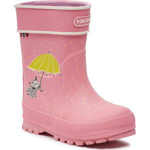 Holínky Viking Alv Jolly Moomin 1-13500-950 Pink/Multi