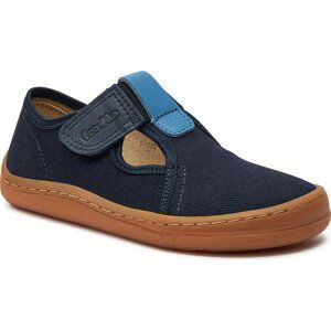 Tenisky Froddo Barefoot Canvas T G1700380 S Dark Blue