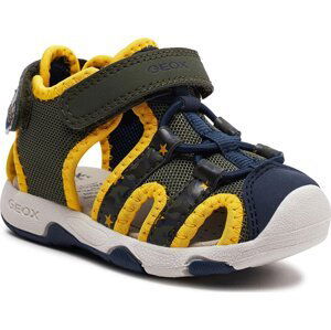 Sandály Geox B Sandal Multy Boy B450FB 014CE C0629 M Military/Ochreyellow