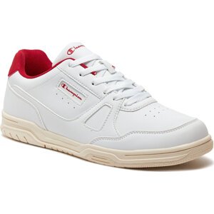 Sneakersy Champion Tennis Clay 86 Low Cut Shoe S22234-CHA-WW011 Wht/Red