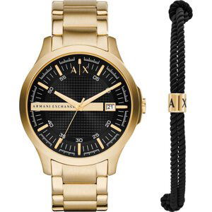 Hodinky Armani Exchange Hampton AX7124 Gold/Gold/Black