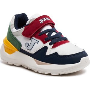 Sneakersy Joma 3080 Jr 2402 J3080S2402V Beige Navy Blue Red Green