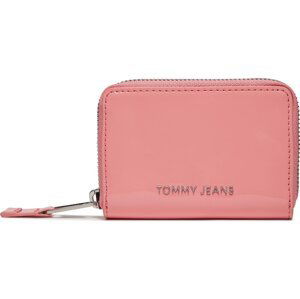 Malá dámská peněženka Tommy Jeans Tjw Ess Must Small Za Patent AW0AW15935 Tickled Pink TIC