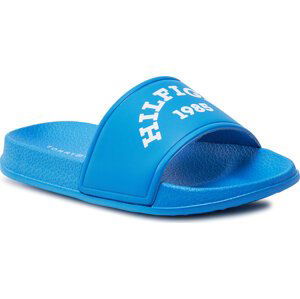 Nazouváky Tommy Hilfiger Logo Pool Slide T3B0-33457-1172 Sky Blue 813