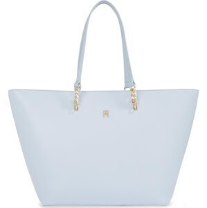 Kabelka Tommy Hilfiger Th Refined Tote AW0AW16112 Breezy Blue C1O