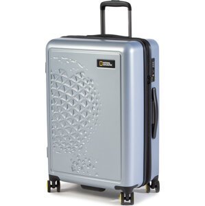 Střední kufr National Geographic Luggage N162HA.60.23 Stříbrná